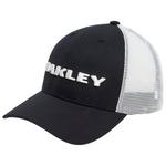 Oakley Cap Heather New Era Bark Logo Blackout Präsentation