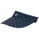 Rohnisch Golfvisier Aria Visor Micro R Check Navy Präsentation