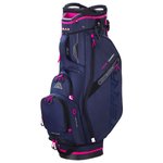 Big Max Cartbag (Komplettsatz) Terra Sport Steel Blue Fuchsia Präsentation