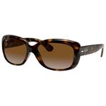 Ray Ban Sonnenbrille RB4101 Jackie Ohh Polished Light Havana Polar Brown Präsentation