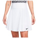 Nike Jupe Dri-Fit Advantage Skirt White Black Présentation