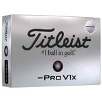 Titleist Balles neuves Pro V1x Left Dash Performance Alignment Blue Présentation