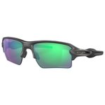 Oakley Sonnenbrille Flak 2.0 XL Steel Prizm Road Jade Präsentation