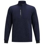 Under Armour Jacke Drive Pro Hybrid Hall Zip Midnight Navy White Präsentation