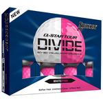 Srixon Q-Star Tour Divide White Pink 
