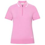 Rohnisch Polohemde Knitted Polo Top Fuchsia Pink Präsentation