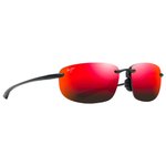 Maui Jim Sonnenbrille Hookipa Asian Fit Noir Mat Hawaii Lava MauiPure Präsentation