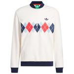 adidas Originals Pullover S Print 1/4 Zip Chalk White Präsentation