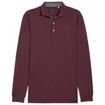 Puma Golf Polohemde Cloudspun Ls Midweight Polo Ruby Shimmer Slate Sky Präsentation