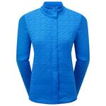 Footjoy Veste Thermoseries Insulated Jacket Floral Tonal Blue Présentation