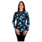 Chiberta Polo Livia Noir Bleu Vert Présentation