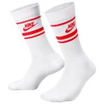 Nike Socken Everyday Esential Pairs White University Red Präsentation
