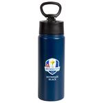 Level 4 Trinkflasche 500ml Flip Top Drinks Ryder Cup Midnight Blue Präsentation
