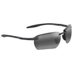 Maui Jim Hookipa Ultra G Shiny Black Neutral Grey MauiUltra 