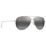 Maui Jim Sonnenbrille Hauoli Doré Clair Brillant Cristaux Gris Neutre MauiPure Präsentation