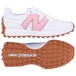 New Balance Schuhe ohne Spikes Women's 327 Golf White Pink Präsentation