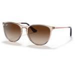 Ray Ban Sonnenbrille Erika Kids Polished Light Brown Translucide Gradient Brown Präsentation
