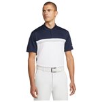 Nike Polohemde Dri Fit Victory Color Block Polo Obsidian White Lt Smoke Grey Präsentation