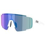 Bliz Sonnenbrille P003 Matte White Smoke Blue Multi Präsentation