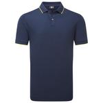Footjoy Polo Tipped Pique Navy Présentation