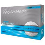 Taylormade Balles neuves Tour Response Stripe Neon Blue Présentation