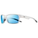 Revo Sonnenbrille Crawler Clear Crystal Serilium Blue Water Polarized Präsentation