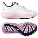 Footjoy Chaussures sans spikes Quantum Women White White Pink Présentation