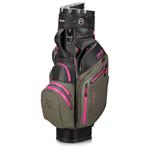 Big Max Cartbag (Komplettsatz) Drilite Silencio 3 Charcoal Black Fuchsia Präsentation
