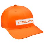 Cobra Cap Tour Tech Cap Orange White Präsentation