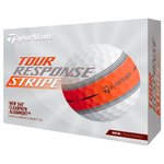 Taylormade Neue Golfbälle Tour Response Stripe Orange Präsentation