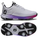 Footjoy Chaussures avec spikes Women's Tour Rival White Silver Pink Présentation