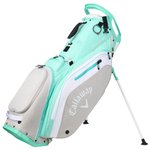 Callaway Golf Standbag (Komplettsatz) Fairway 14 Stand Aqua White Silver Heather Präsentation