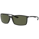 Ray Ban Sonnenbrille RB4179 Liteforce Tech Matte Black Green G-15 Polar Präsentation