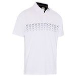 Callaway Golf Polohemde Trademark Chev Bright White Präsentation