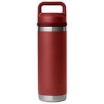 Yeti Trinkflasche Rambler 18 Oz (532 ml) Straw Bottle Stag Red Rücken
