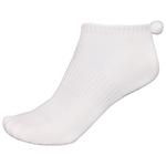 Footjoy Socken Women Prodry Pom Pom White Präsentation