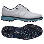 Footjoy Chaussures avec spikes Premiere Series Packard White Navy Blue Présentation