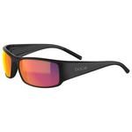 Bollé Sonnenbrille King Black Matte Volt+ Ruby Polarized Präsentation