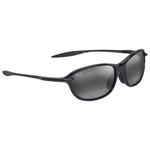 Maui Jim Hookipa Ultra R Asian Fit Shiny Black Neutral Grey MauiUltra 
