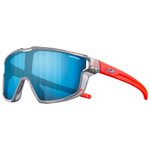 Julbo Sonnenbrille Fury Mini Translucide Brillant Gris Orange Fluo Mat Spectron 3 Präsentation