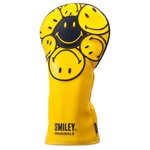 Smiley Schlägerhaube Driver Smiley Original Stacked Yellow Black Präsentation