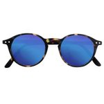 Izipizi Lunettes de soleil D Sun Tortoise Soft Blue Mirror Lenses Cat 3 Présentation