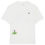 Lacoste T-Shirt Tshirt Print Flour Präsentation