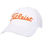 Titleist Casquettes Players Performance Ball Marke R - White/Flame Holland Présentation