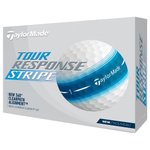 Taylormade Neue Golfbälle Tour Response Stripe Blue Präsentation