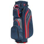 Bag Boy Cartbag (Komplettsatz) Revolver XP Navy Charcoal Red Präsentation