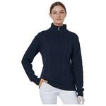 Daily Sports Pullover Cable Ls Pullover Lined Navy Präsentation