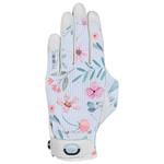 Zoom Klassischer Lederhandschuh (einzeln) Sun Glove Lady White Flower Präsentation