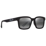 Maui Jim Sonnenbrille Opiopio Asian Fit Noir Mat Dégradé Blanc Gris Neutre MauiPure Präsentation
