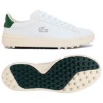 Lacoste Schuhe ohne Spikes Carnaby Golf White Green Präsentation